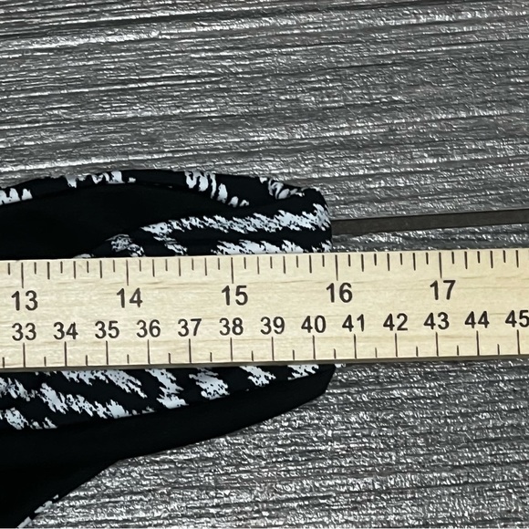 NWT Bar III | Feathered Daze Bikini Bottoms Size Large Reversible Multi & Black - Picture 12 of 16